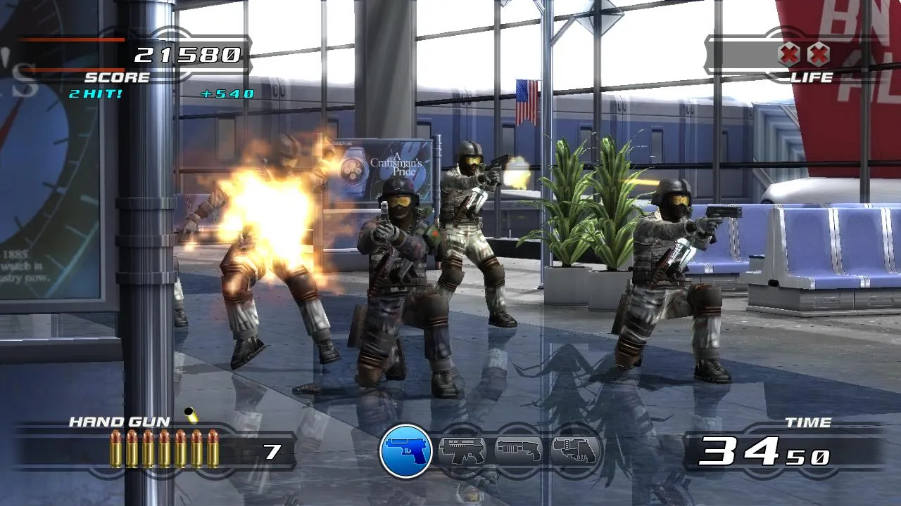 Time Crisis 4 screenshot