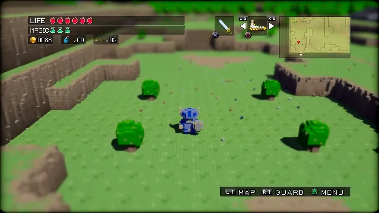3D Dot Game Heroes screenshot