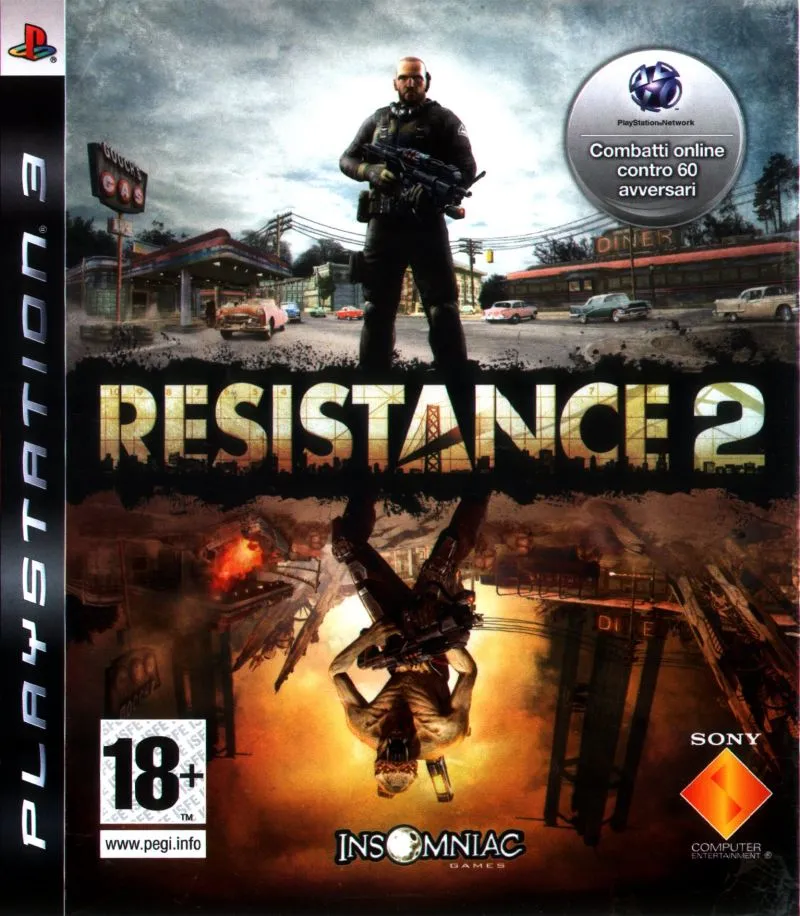 Resistance 2 box art