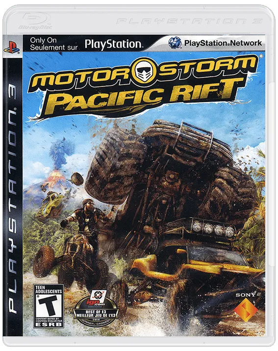 MotorStorm: Pacific Rift box art