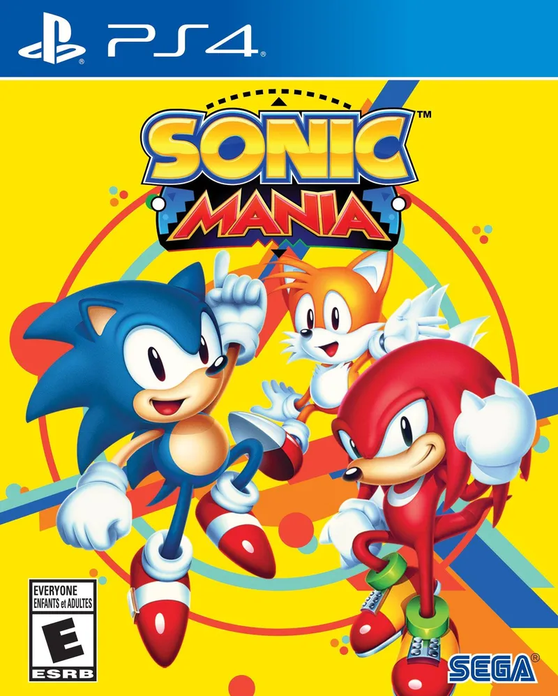 Sonic Mania box art