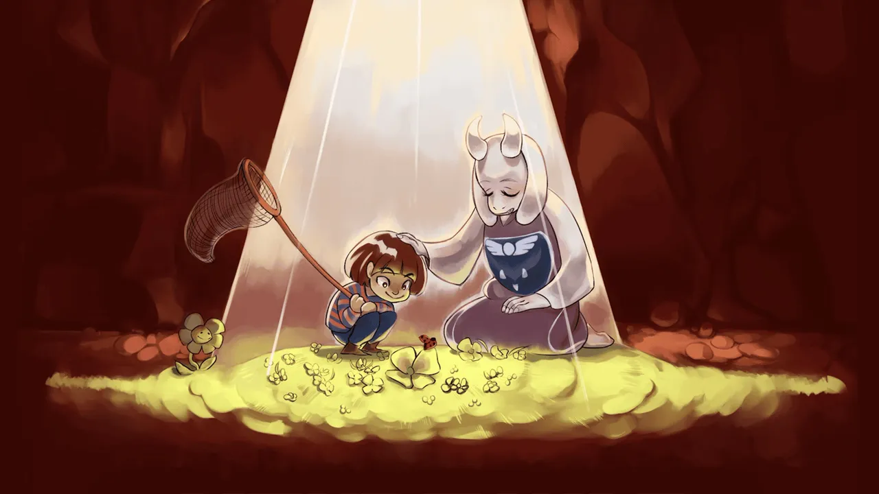 Backdrop artwork for Undertale