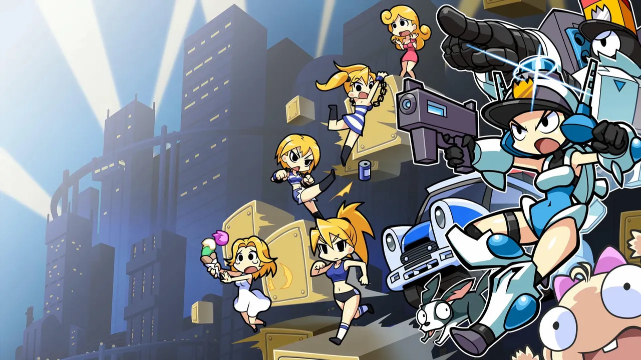 Backdrop artwork for Mighty Switch Force: Collection