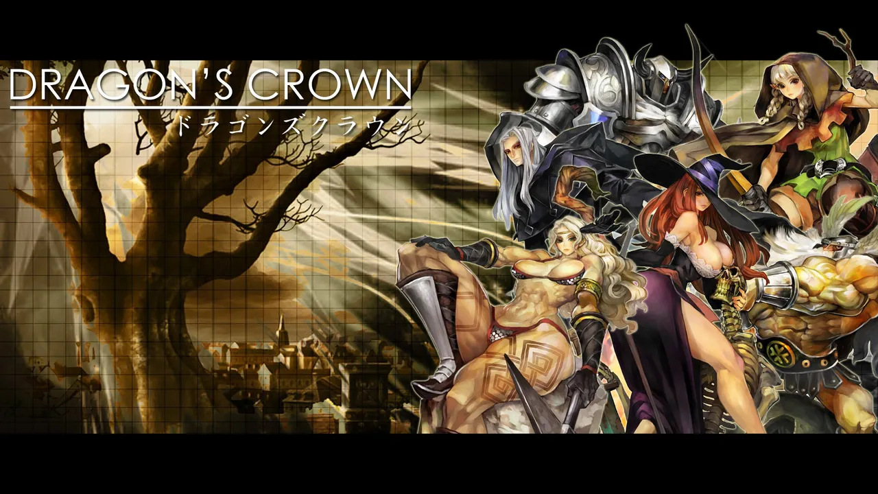 Backdrop artwork for Dragon's Crown