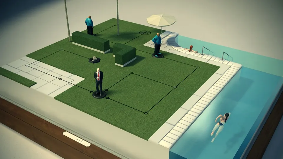 Hitman GO: Definitive Edition screenshot