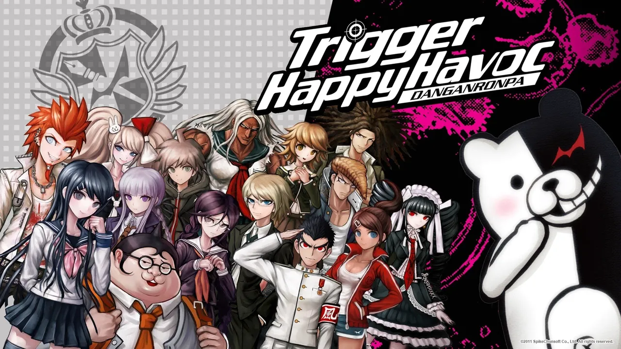 Backdrop artwork for Danganronpa: Trigger Happy Havoc