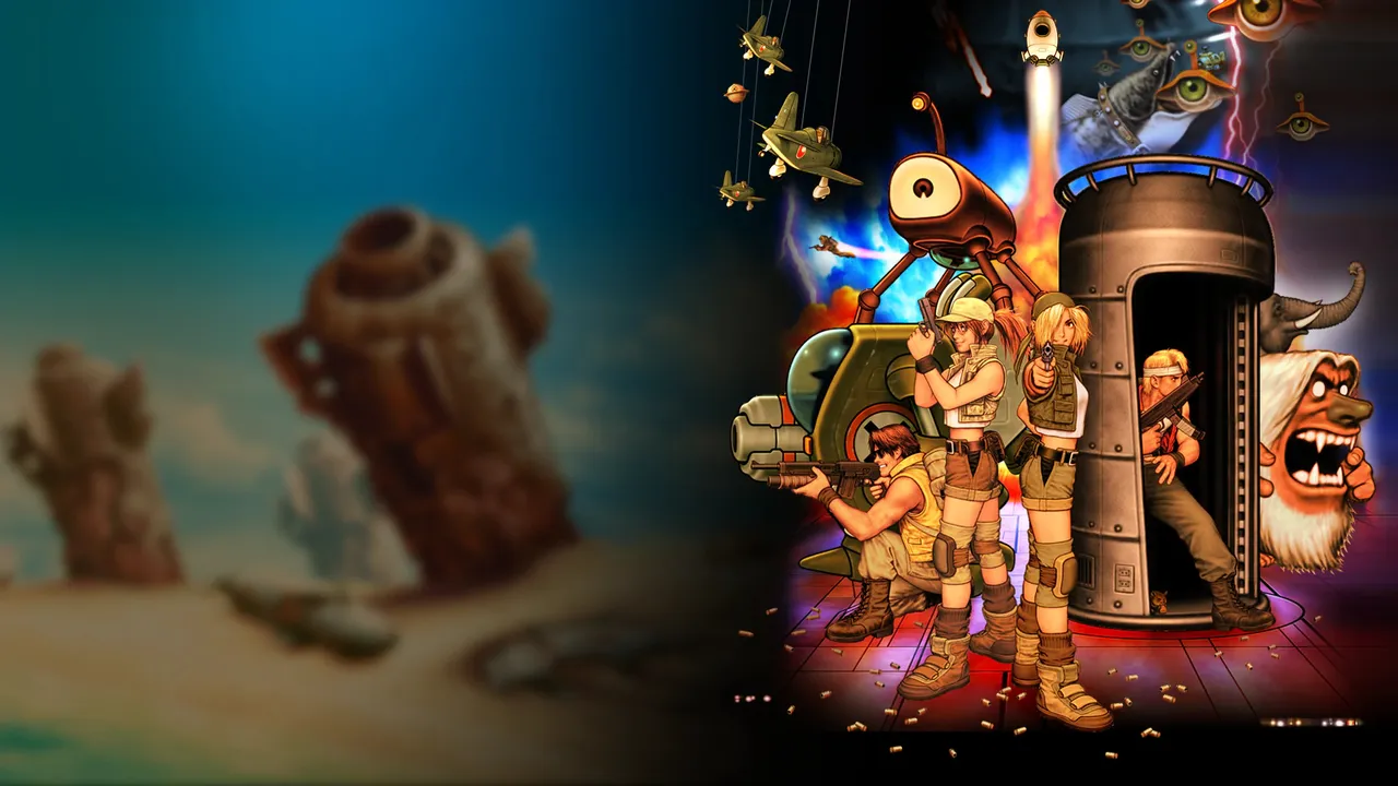 Backdrop artwork for Metal Slug 3