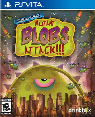 Backdrop artwork for Tales from Space: Mutant Blobs Attack