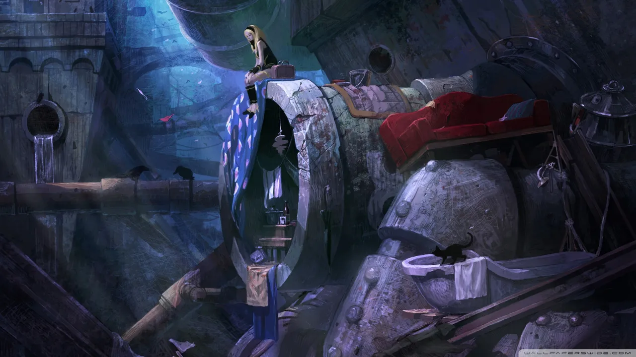 Backdrop artwork for Gravity Rush