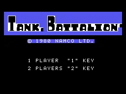 Backdrop artwork for Tank Battalion