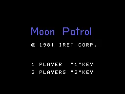 Backdrop artwork for Moon Patrol