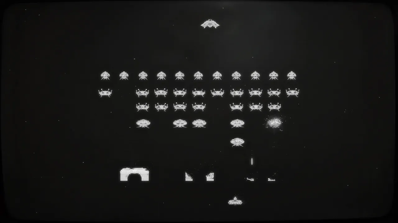 Backdrop artwork for Space Invaders