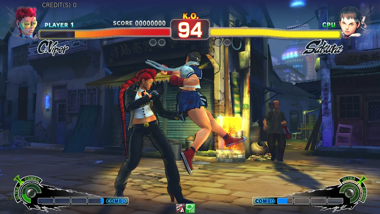 Backdrop artwork for Ultra Street Fighter IV