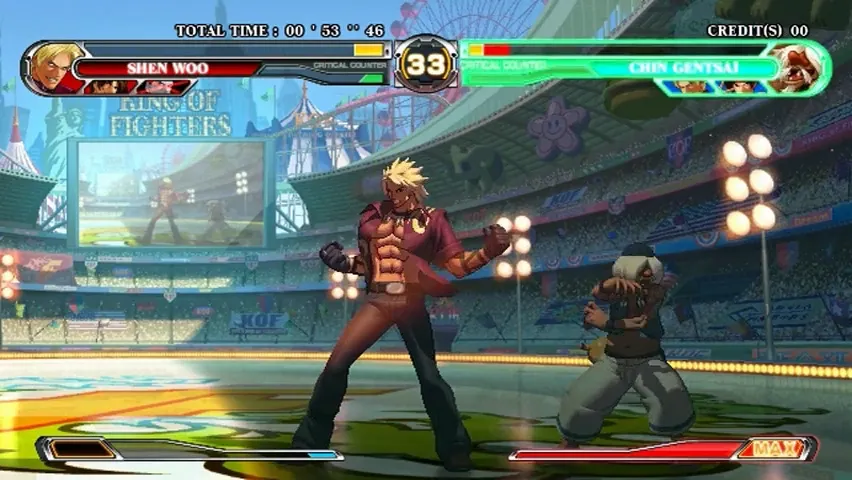 Backdrop artwork for The King of Fighters XII