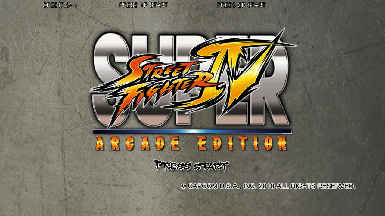 Super Street Fighter IV Arcade Edition (Export) screenshot