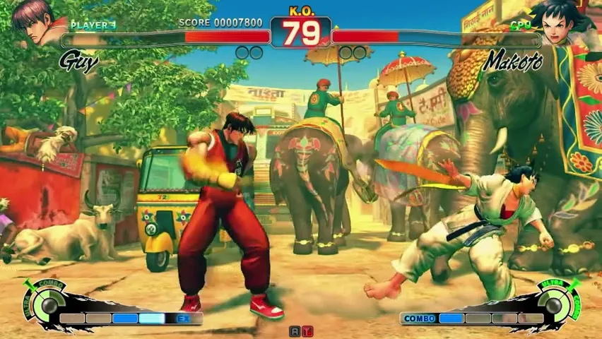 Backdrop artwork for Super Street Fighter IV Arcade Edition (Export)