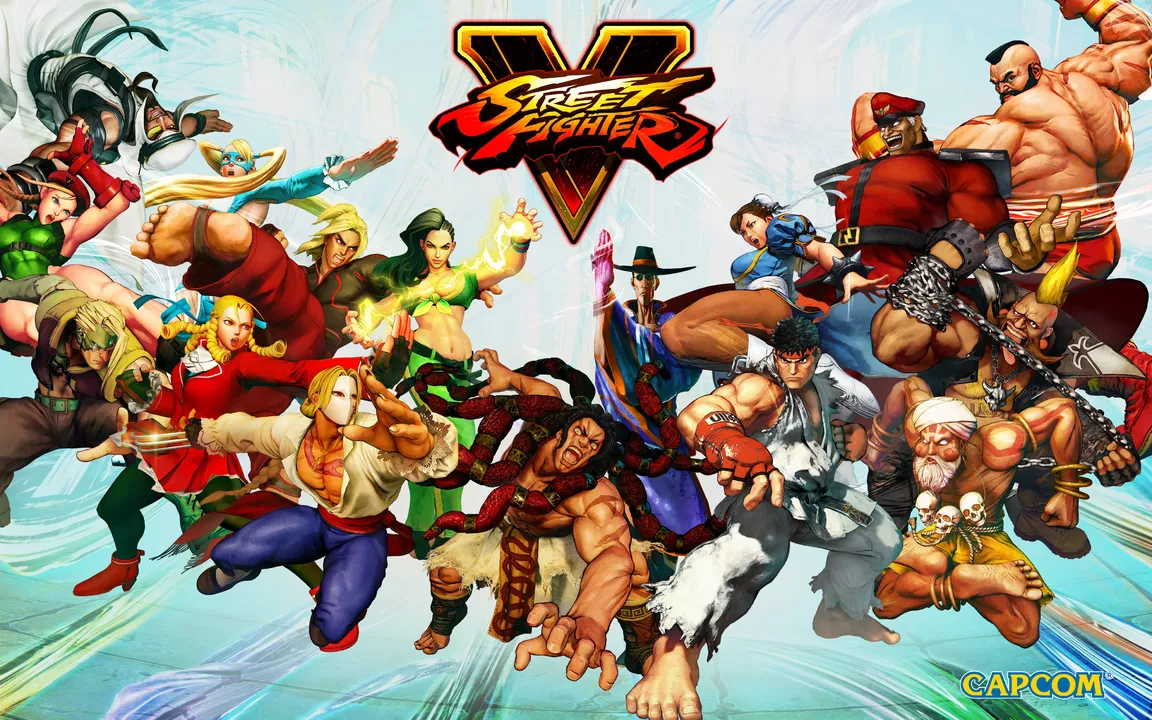 Backdrop artwork for Street Fighter V