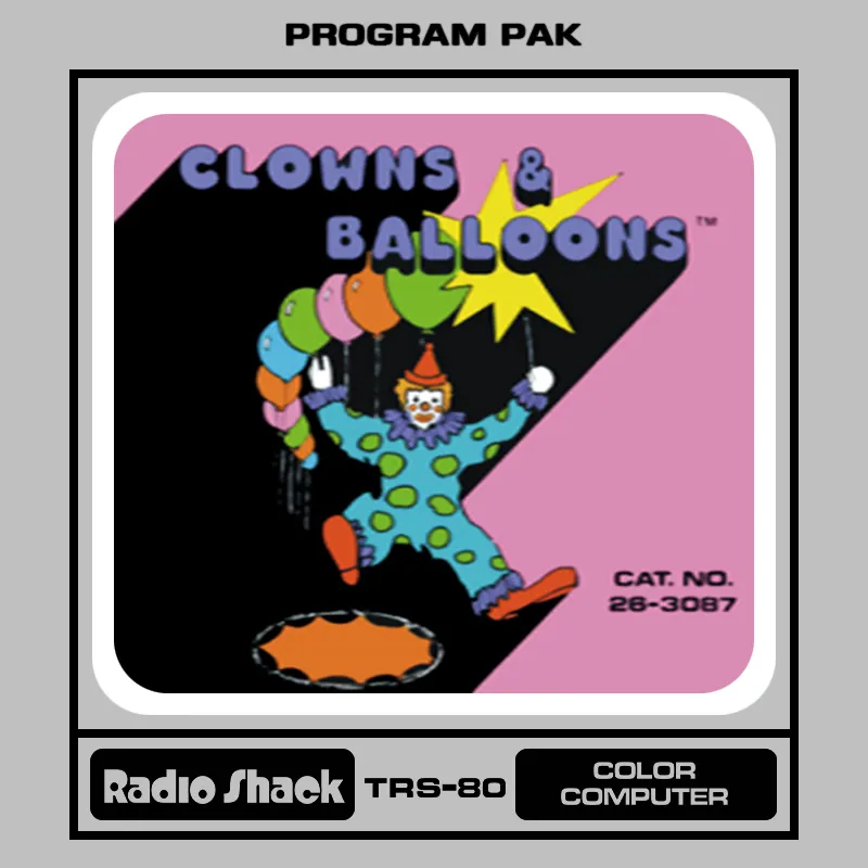 Clowns & Balloons box art