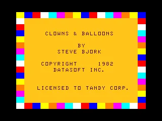 Clowns & Balloons screenshot