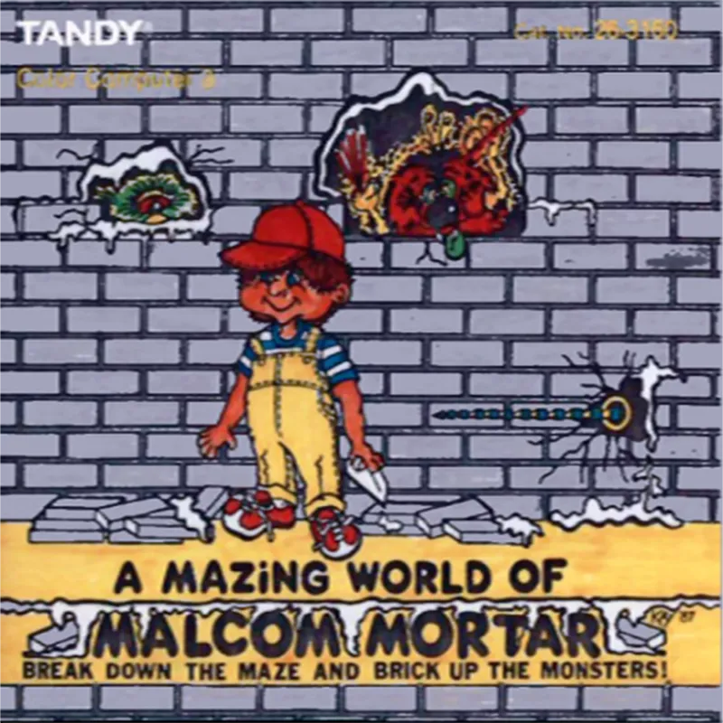 A Mazing World of Malcom Mortar box art