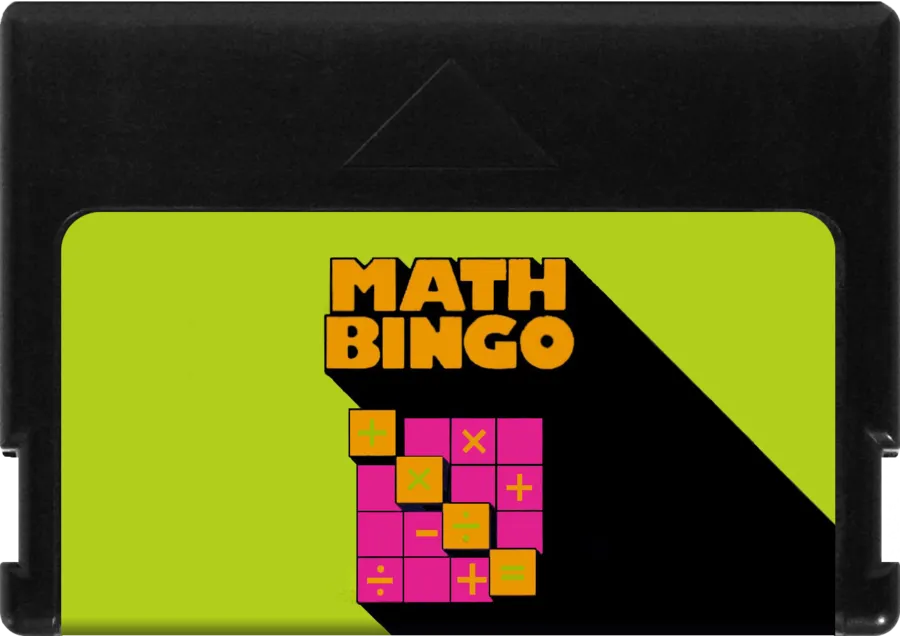 Math Bingo cart