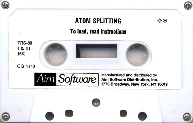 Atom Splitting cart