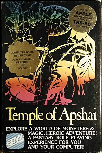 Temple of Apshai box art