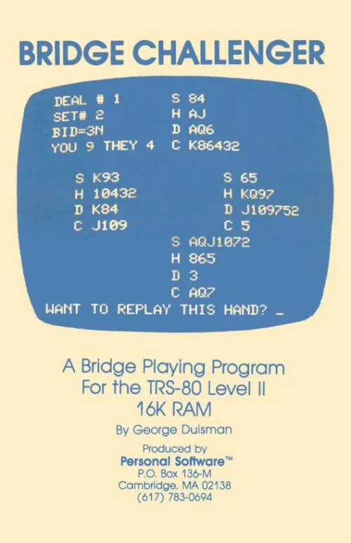 Bridge Challenger box art