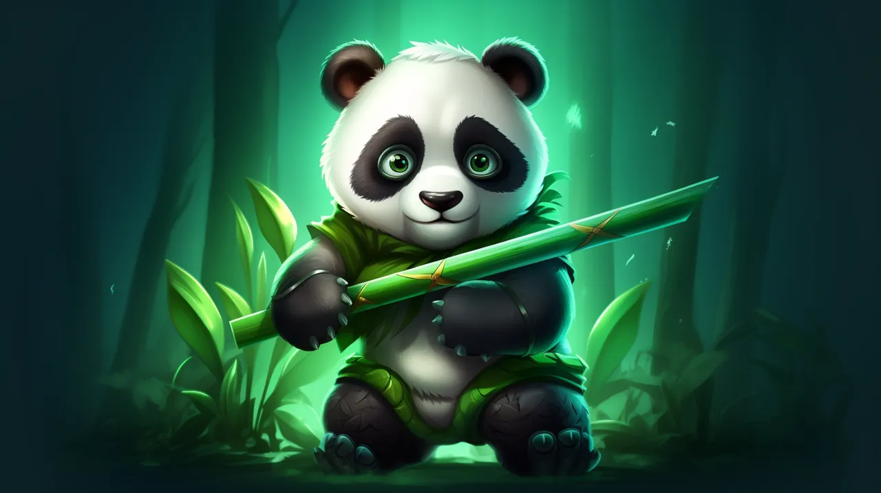 8 Bit Panda cover art for Tic 80