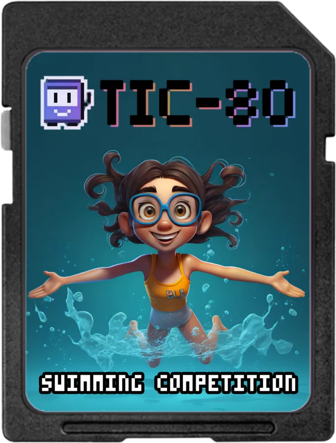 swimming competition cart