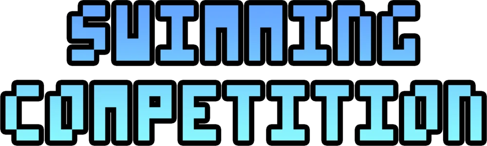 swimming competition logo