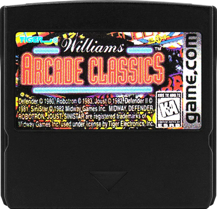 Williams Arcade Classics cart