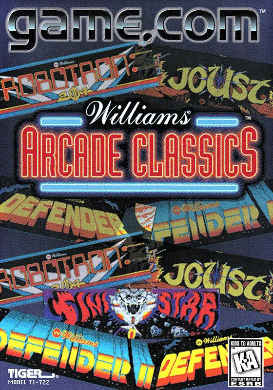 Williams Arcade Classics box art