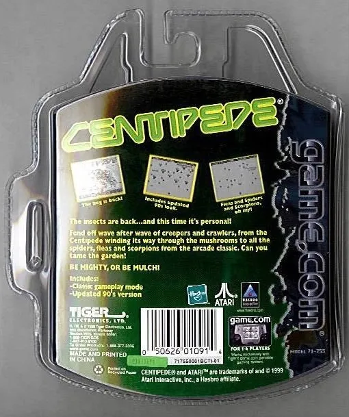 Centipede box back