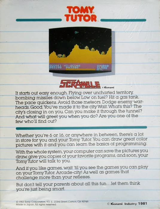 Scramble box back