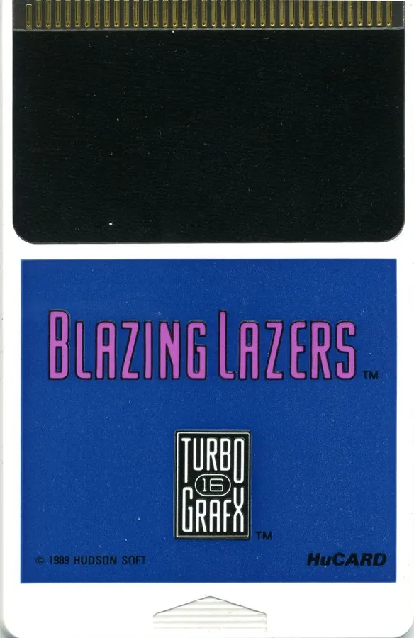 Blazing Lazers cart