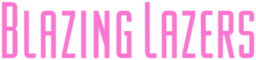 Blazing Lazers logo