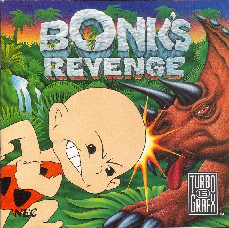 Bonk's Revenge box art