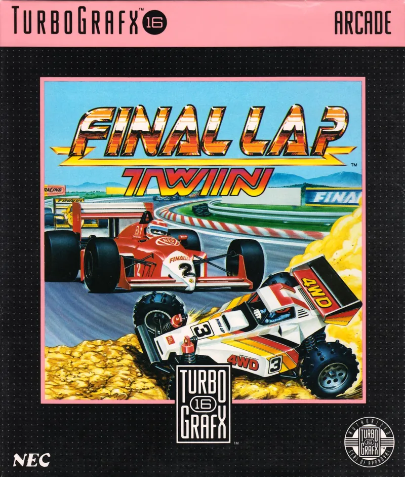 Final Lap Twin box art
