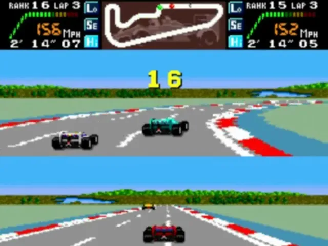 Backdrop artwork for Final Lap Twin
