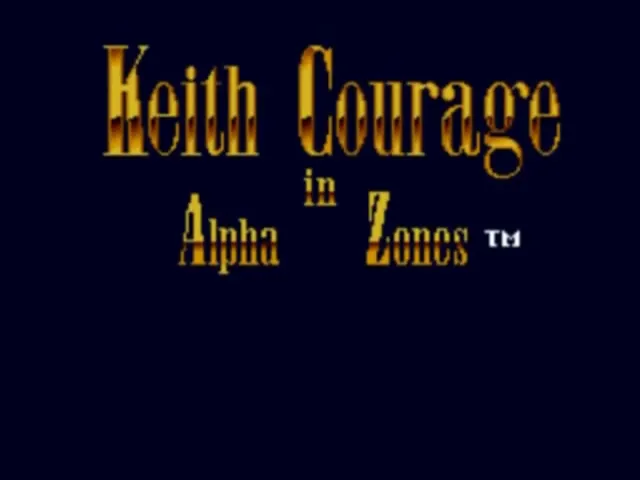 Keith Courage in Alpha Zones screenshot