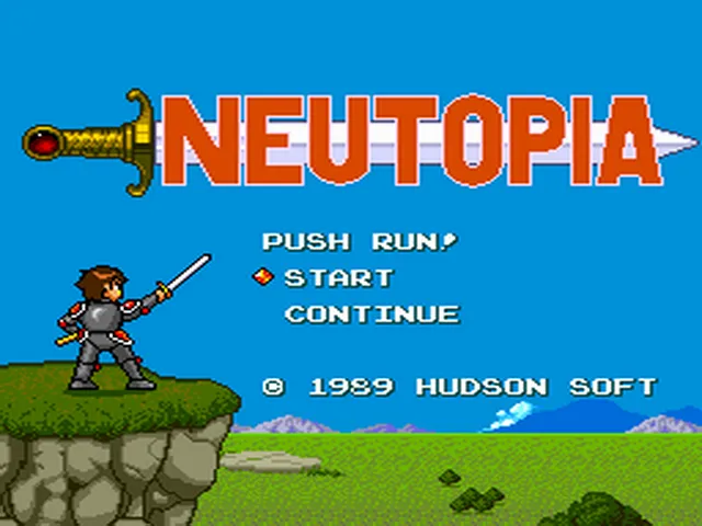 Neutopia screenshot