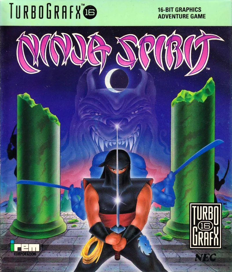Ninja Spirit box art
