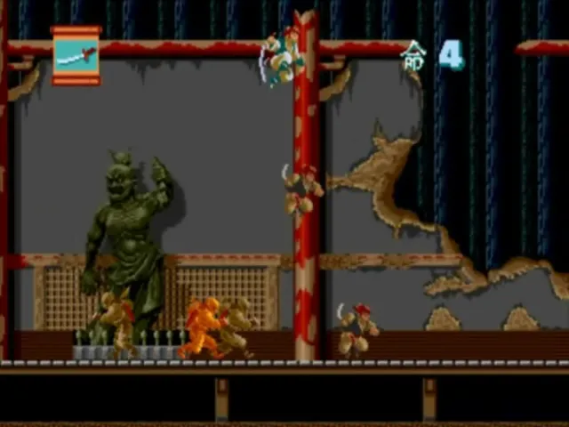 Backdrop artwork for Ninja Spirit