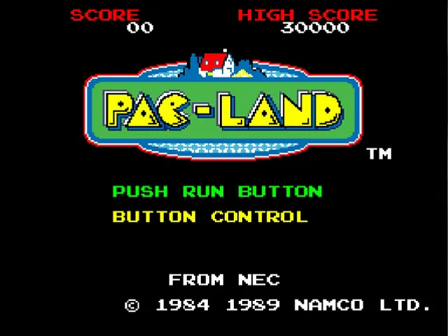 Pac-Land screenshot