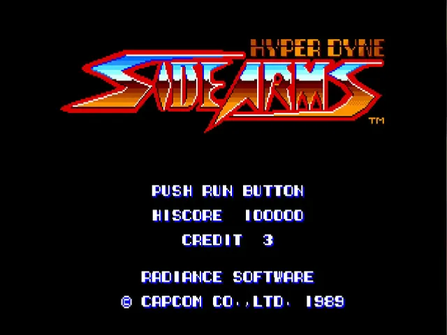 Side Arms screenshot