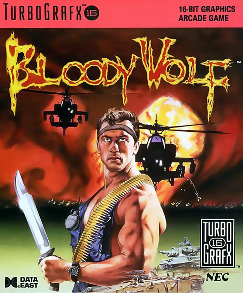 Bloody Wolf box art