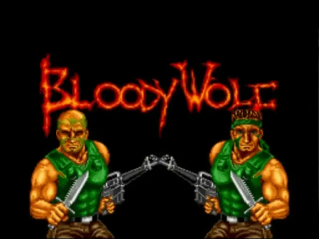Bloody Wolf screenshot