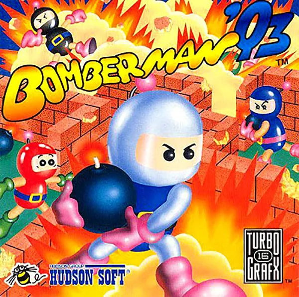 Bomberman '93 box art