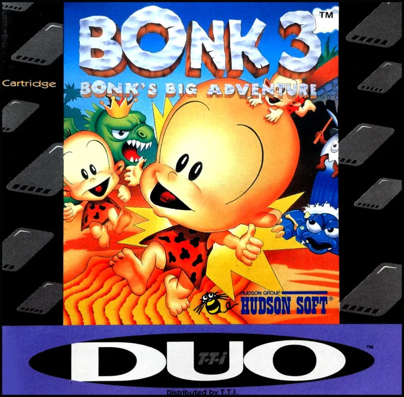 Bonk 3: Bonk's Big Adventure box art